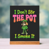 Chien Fumeur de Joint Drôle Stoner (Neutre)
