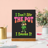 Chien Fumeur de Joint Drôle Stoner (Mariage)