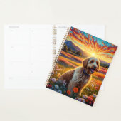 chien Golden Doodle (Devant avec enveloppe)
