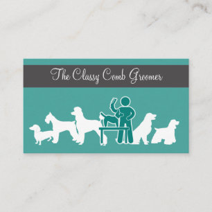 Chien Groomer Classy Carte de visite
