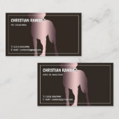 Chien Groomer Soins aux animaux de compagnie Carte (Devant / Derrière)