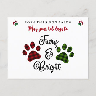 Chien Groomer Walker Vet Client Carte postale
