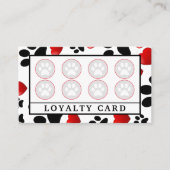 Chien Grooming Boutique Empreinte de patte Carte d (Devant)