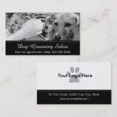 Chien Grooming Carte de visite - Personnalisable (Devant / Derrière)