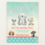 Chien Grooming Chien Spa du carnet de rendez-vous<br><div class="desc">Must Love Dogs CollectionChien Grooming service rendez-vous livret avec les plus jeunes petits petitsPersonnalisez-vous selon vos besoins</div>