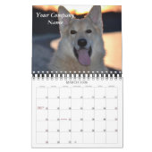 Chien Grooming Pet Store Calendrier de l'entrepris (Mar 2026)