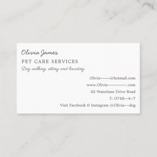 Chien illustrations chien marcheur chien carte de (Dos)