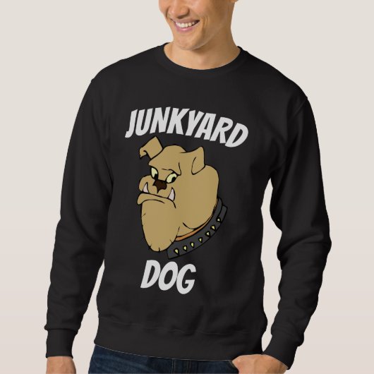 CHIEN JUNKYARD, T-SHIRTS BULLDOG (Devant)
