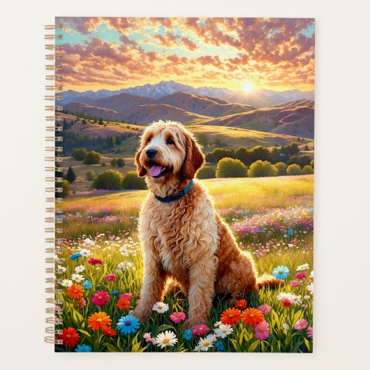 chien Labradoodle (Devant)