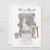 Chien Lakeland Terrier | Faire-part de déplacement (Devant)