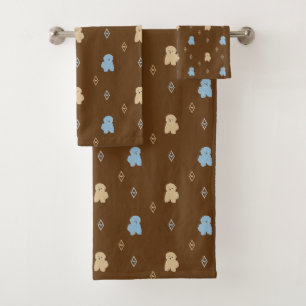 Chien Lhasa Apso motif