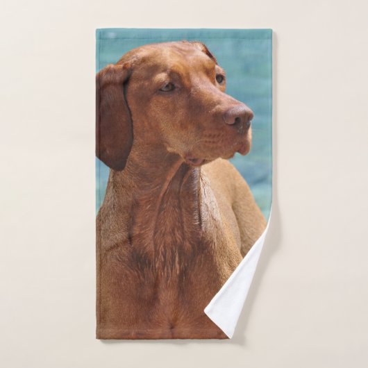 Chien Magyar Vizsla (Serviette à main)