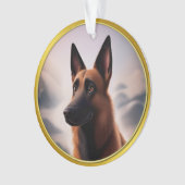 Chien malinois (devant)