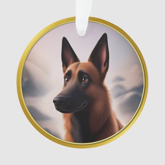 Chien malinois (devant)