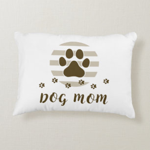Chien Maman Amour Accent Coussin