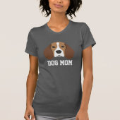Chien Maman Beagle Fête des Mères T-shirt (Devant)