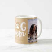 Chien Maman Deux Photo Coffee Mug Cup (Devant droit)