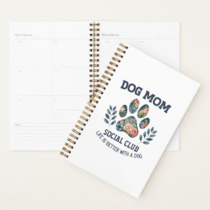 Chien Maman Paw Floral