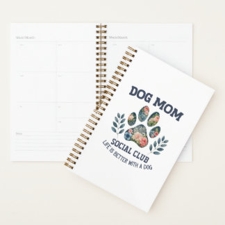 Chien Maman Paw Floral