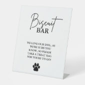 Chien mariage moderne traiter signe biscuit bar en (Recto)