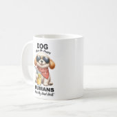 Chien me rendre heureux Mug (Devant gauche)
