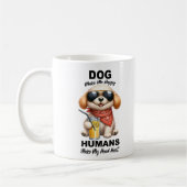 Chien me rendre heureux Mug (Gauche)