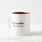 Chien Mère Drôle Café Mug (Devant gauche)