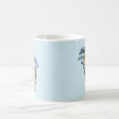Chien mignon Bonjour Mug (Centre)