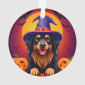 Chien mignon d'Halloween (dos)