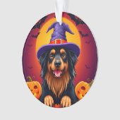 Chien mignon d'Halloween (devant)
