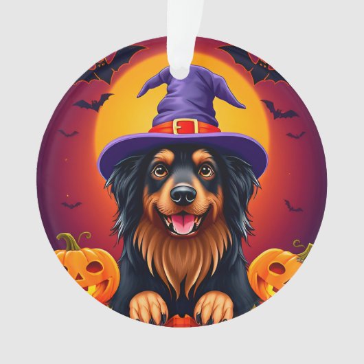 Chien mignon d'Halloween (devant)