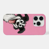 Chien mignon en rose  (Verso Horizontal)