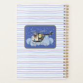 Chien mignon et éléments de police avec bandes (Dos)