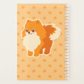 Chien mignon Kawaii Pomeranian (Dos)