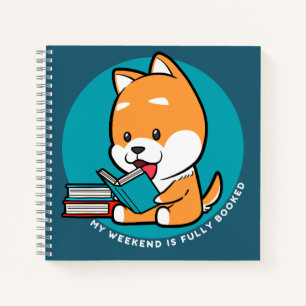 Chien Mignon Lisant un Livre Citation Drôle