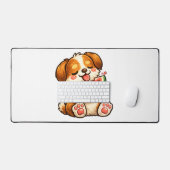 Chien mignon pastèque (Clavier et souris)