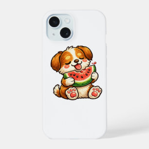 Chien mignon pastèque