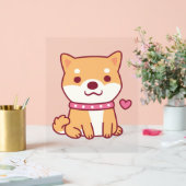 Chien mignon Shiba Inu (Mariage)