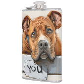 Chien Miss Flacon (Gauche)