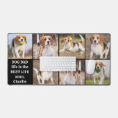 Chien moderne papa vie Custom 7 Photo Collage (Clavier et souris)