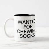 Chien Mug Tiré Mug (Gauche)