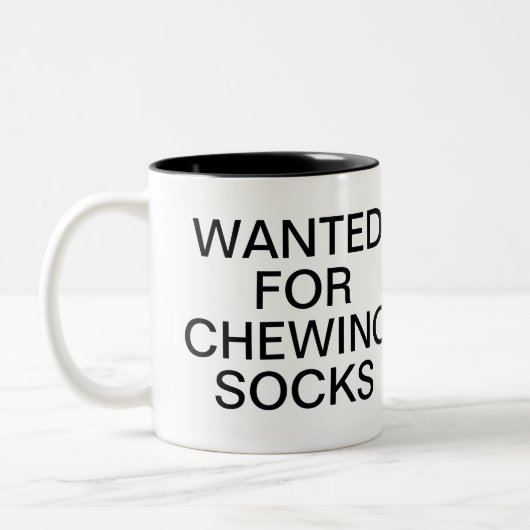 Chien Mug Tiré Mug (Gauche)