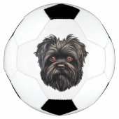 Chien noir Affenpinscher (Devant)