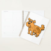 Chien orange débraillé (Devant avec enveloppe)