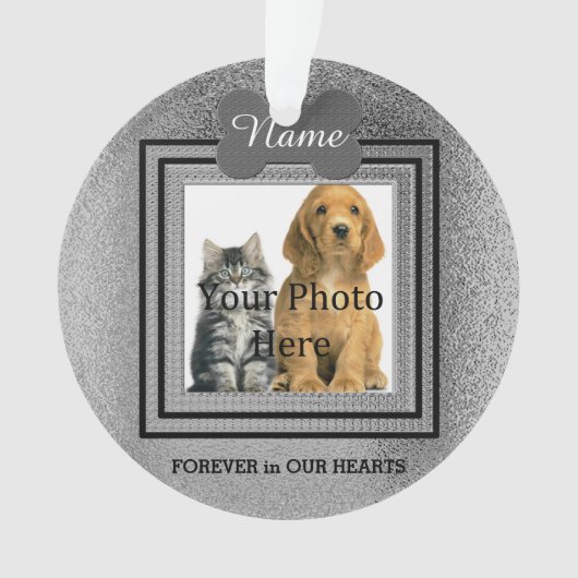 Chien ou Chat Argent Parfait souvenirs (devant)