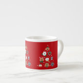 Chien Parent Christmas Mug (Devant droit)