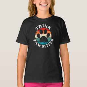 Chien Paw Paw Pawsitive T-Shirt