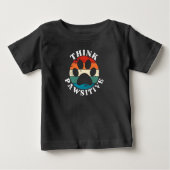 Chien Paw Paw Pawsitive T-Shirt (Devant)