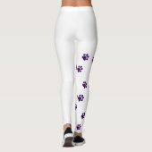 Chien Paws femmes Leggings (Dos)