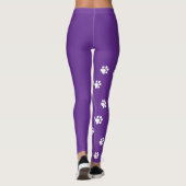 Chien Paws femmes Leggings (Dos)